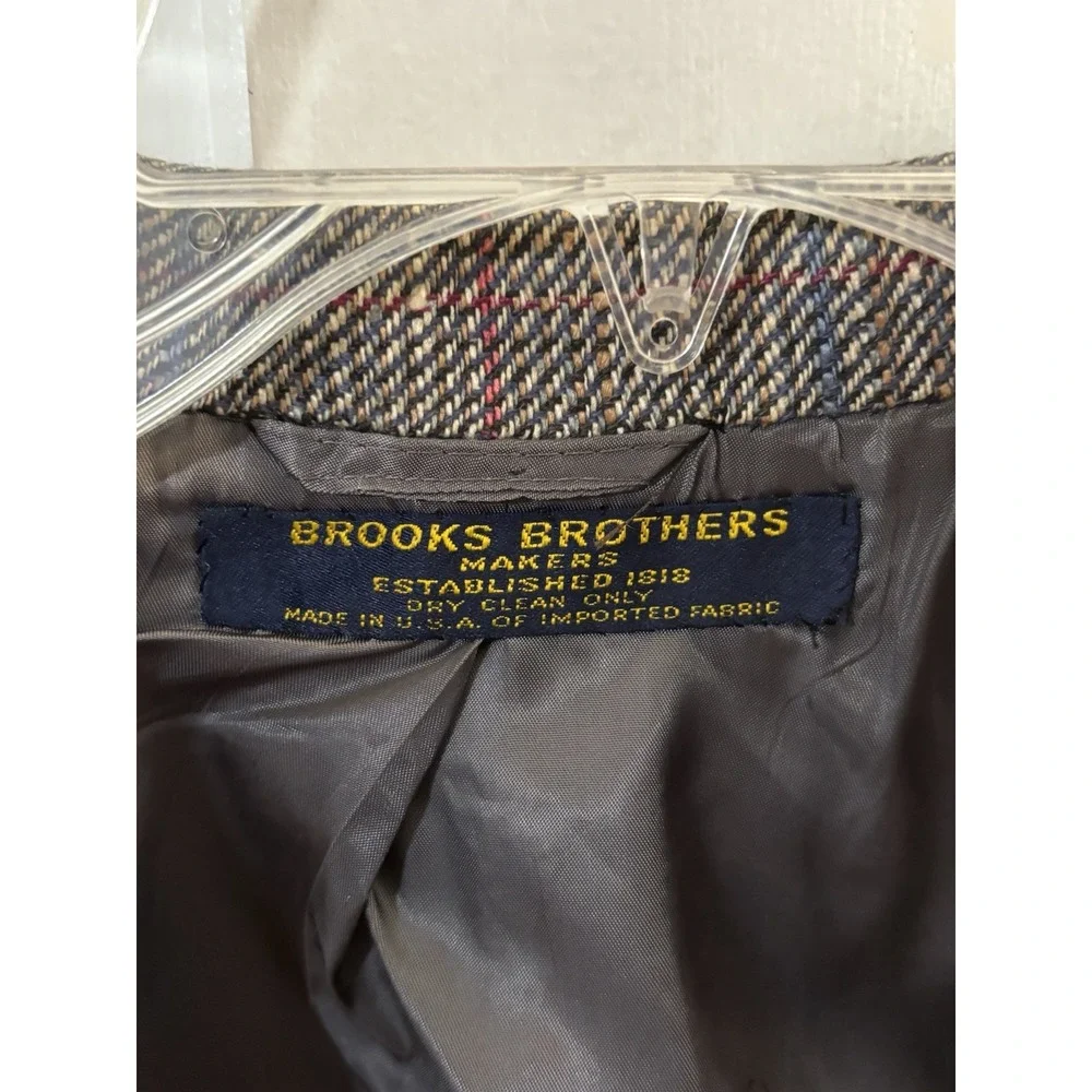 Vintage Brooks Brothers Sports Coat Silk/Linen/Wool‎ 45L